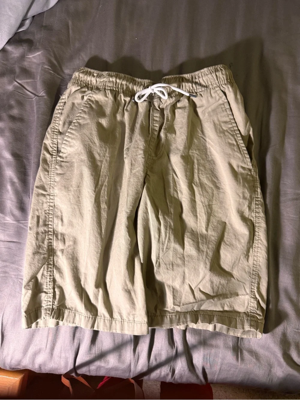 3 pair Shorts in Light Blue and Khaki